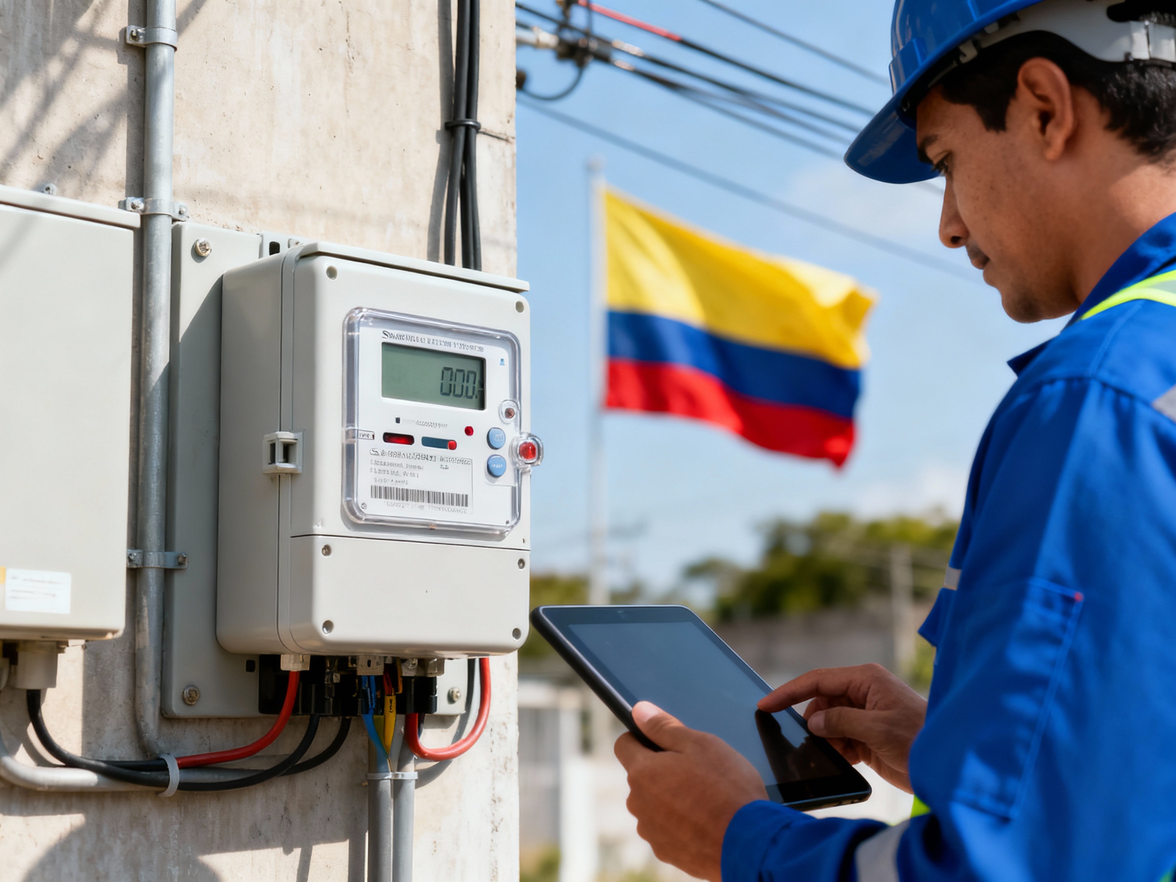 Infraestructura de medición avanzada en Colombia