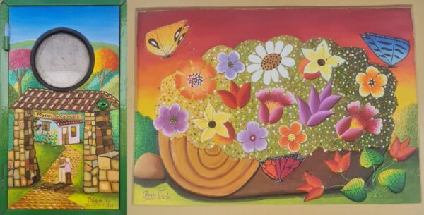 Cajas eléctricas pintadas